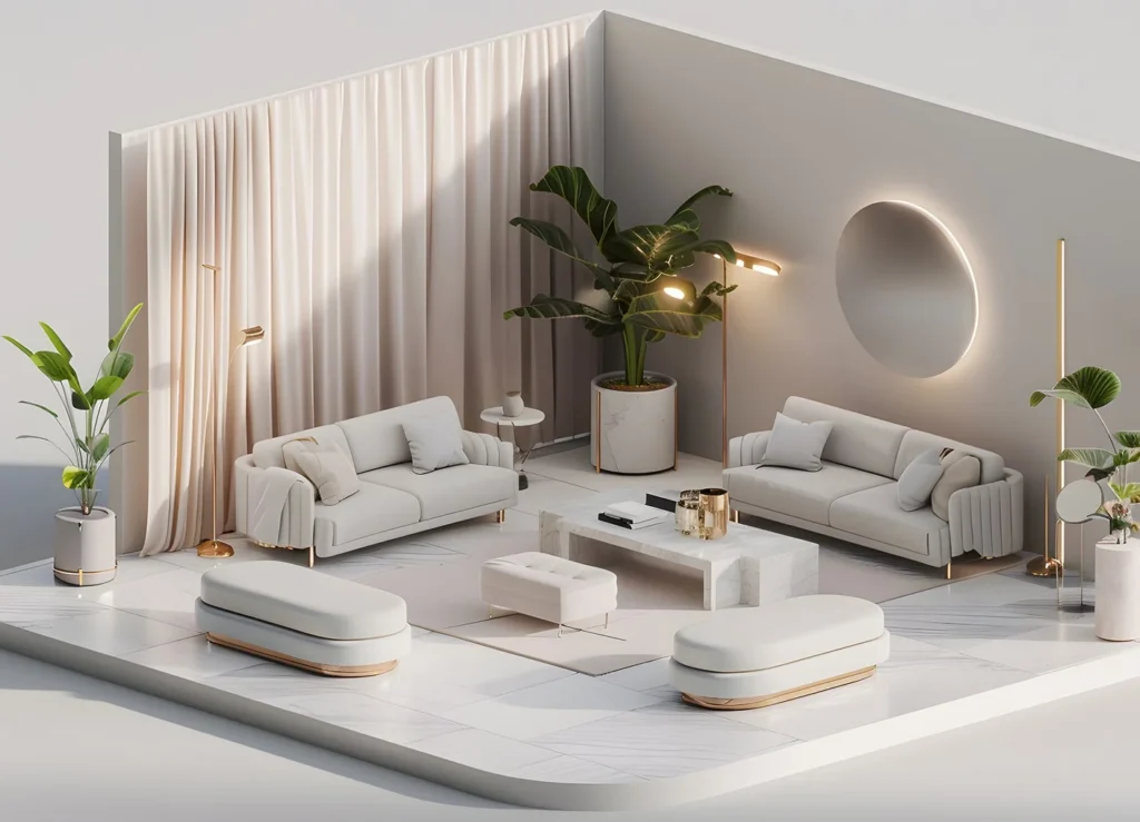Full House Interior Design in Lucknow Construction and Interior Designing Company